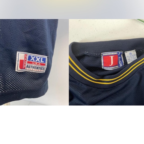 J Plus - University of Michigan Vintage Jersey - Size XXL - Picture 4 of 4